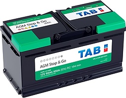 АКБ TAB AGM Stop & Go 6ст-95 (о.п.) 850А 353*175*190 (L5 AGM)