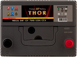 АКБ THOR Asia 6ст-70 (о.п.) 630А 232*175*220 (90D23L SMF)