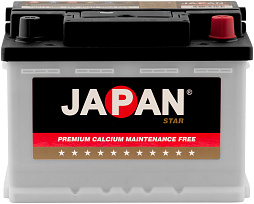 АКБ JAPAN STAR 6ст-60 (о.п.) 600А 242*175*175 (56077 SMF) низк.