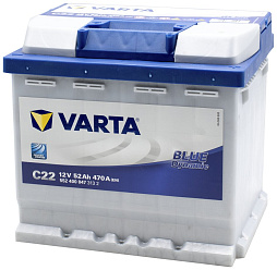 АКБ VARTA BD 6ст-52 (о.п.) 470А 207*175*190 (С22) 552 400 047 (2024г)