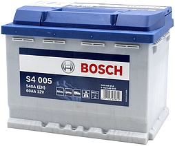АКБ BOSCH Silver S4 005 6ст-60 (о.п.) 540А 242*175*190 560 408 054