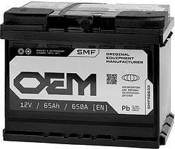АКБ OEM 6ст-65 (о.п.) 650А 242*175*190 (SMF56633)