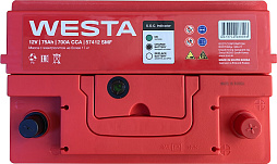 АКБ WESTA 6ст-75 (о.п.) 700А 278*175*190 (57412 SMF)