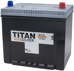АКБ TITAN Asia Silver 6ст-70 (о.п.) 600А 230*175*221