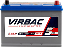 АКБ VIRBAC Asia 6ст-95 (о.п.) 930А 306*175*225