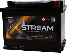 АКБ X-STREAM POWER 6ст-60 (о.п.) 500А 242*175*190