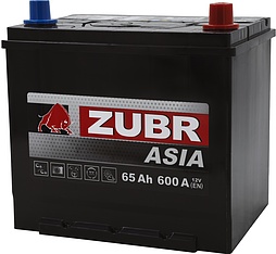 АКБ ZUBR Ultra Asia 6ст-65 (о.п.) 600А 230*175*225 (ZSA650)