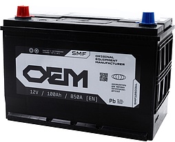 АКБ OEM Asia 6ст-100 (п.п.) 850А 306*176*225 (SMF125D31R)