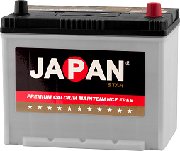 АКБ JAPAN STAR Asia 6ст-75 (о.п.) 700А 259*175*220 (85D26L SMF)