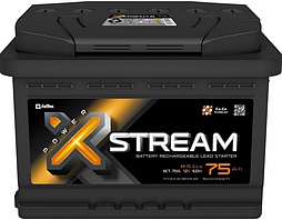 АКБ X-STREAM POWER 6ст-75 (п.п.) 620А 278*175*190